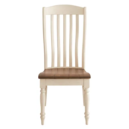 Henry Side Chair with Classic Slat Back